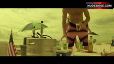 1. Cody Horn in White Bikini – Magic Mike