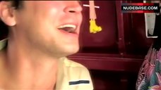 4. Lindsay Robertson Boobs Flash – Trippin'