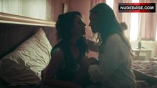 4. Emmanuelle Chriqui Lesbian Kiss – Shut Eye