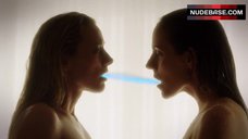7. Anna Silk Lesbian Kissing in Shower – Lost Girl