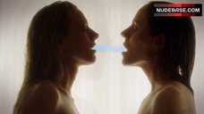 8. Anna Silk Lesbian Kissing in Shower – Lost Girl