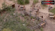 5. Amber Goldfarb Shows Butt – Murdoch Mysteries