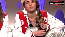 10. Miley Cyrus Nip Slip – Saturday Night Live