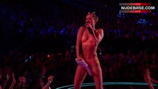 5. Miley Cyrus in Lingerie on Stage – Mtv Video Music Awards