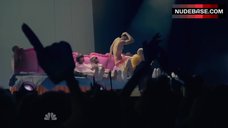 5. Miley Cyrus Sexy in Shine Bodysuit – Miley Cyrus: Bangerz Tour