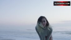 5. Miley Cyrus in Bikini on Beach – Malibu