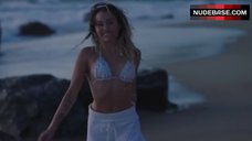 7. Miley Cyrus in Bikini on Beach – Malibu