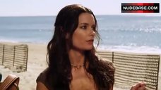 5. Nicole Zeoli Sexy in Bikini Bra – Sand Sharks