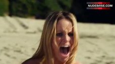 5. Julie Marie Berman Bikini Scene – Sand Sharks