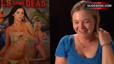 8. Kelly Otis Exposed Her Tits – Girls Gone Dead