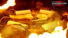 10. Maki Mizui Boobs Scene – Mutant Girls Squad