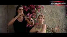 6. Giorgia Riccardi Topless Sunbathing – Panarea