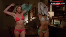 Melissa Molinaro in Sexy White Bikini – Franklin & Bash