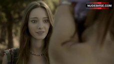 2. Ambyr Childers Shows Boobs – Aquarius