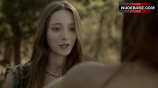 5. Ambyr Childers Shows Boobs – Aquarius