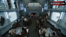 10. Melanie Liburd Lingerie Scene – Dark Matter