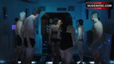 5. Melanie Liburd Lingerie Scene – Dark Matter