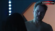 6. Melanie Liburd Lingerie Scene – Dark Matter