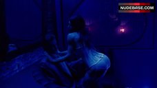 Jessica Biel Privat Dance – Powder Blue