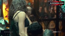 4. Tatiana Maslany Sexy Scene – Orphan Black