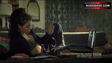 2. Sexy Tatiana Maslany in Underwear Scene – Orphan Black
