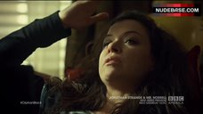 7. Sexy Tatiana Maslany in Underwear Scene – Orphan Black
