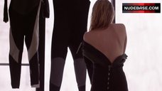 2. Jena Sims Topless in Thong – 3 Headed Shark Attack