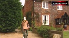 8. Sarah Alexander Full Nude Riding Bicycle – The Armstrong And Miller Show