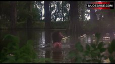 2. Adrienne Barbeau Nude in Lake – Swamp Thing