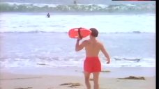 1. A.J. Langer Bikini Scene – Baywatch