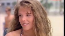 4. A.J. Langer Bikini Scene – Baywatch