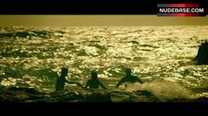 5. Viktorie Cermakova Naked on Beach – 4Some