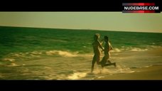 9. Marika Sarah Prochazkova Naked on Beach – 4Some