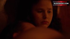 10. Rachel Korine Bare Boobs – The Knick