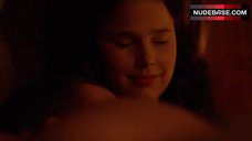 3. Rachel Korine Bare Boobs – The Knick