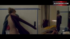 10. Anne Consigny Flashes Butt and Boobs – Elle