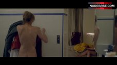 6. Anne Consigny Flashes Butt and Boobs – Elle