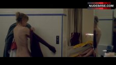 Anne Consigny Flashes Butt and Boobs – Elle