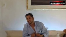 7. Karina Mora Bare All during Striptease – Entre Sabanas