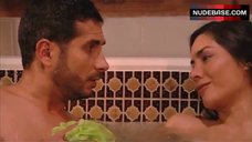8. Karina Mora Nude in Hot Tub – Entre Sabanas