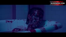 7. Bella Heathcote Bare Boobs in Shower – The Neon Demon