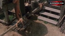 2. Alessia Marcuzzi Naked under Shower – Gunslinger'S Revenge