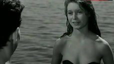 3. Brigitte Bardot in Strapless Bikini – Manina, The Lighthouse Keeper'S Daughter
