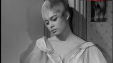 10. Brigitte Bardot Sexy in See-Through Dress – Plucking The Daisy