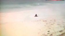 7. Zeudi Araya Naked on Osean Beach – La Ragazza Dalla Pelle Di Luna