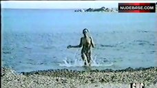 1. Zeudi Araya Completely Nude on Beach – Mr. Robinson