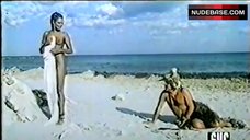 10. Zeudi Araya Completely Nude on Beach – Mr. Robinson