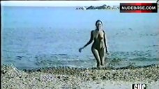 2. Zeudi Araya Completely Nude on Beach – Mr. Robinson