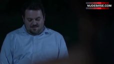 8. Borisa Tutundjieva Topless on Beach – Lake Placid: The Final Chapter