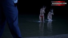 9. Borisa Tutundjieva Topless on Beach – Lake Placid: The Final Chapter